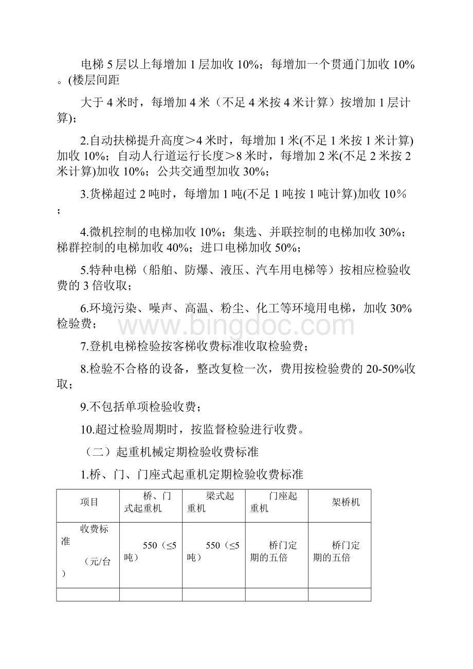 内蒙古自治区特种设备资格审查检验检测收费标准Word文件下载.docx_第2页