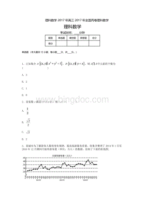 高考真题理科数学全国卷3.doc