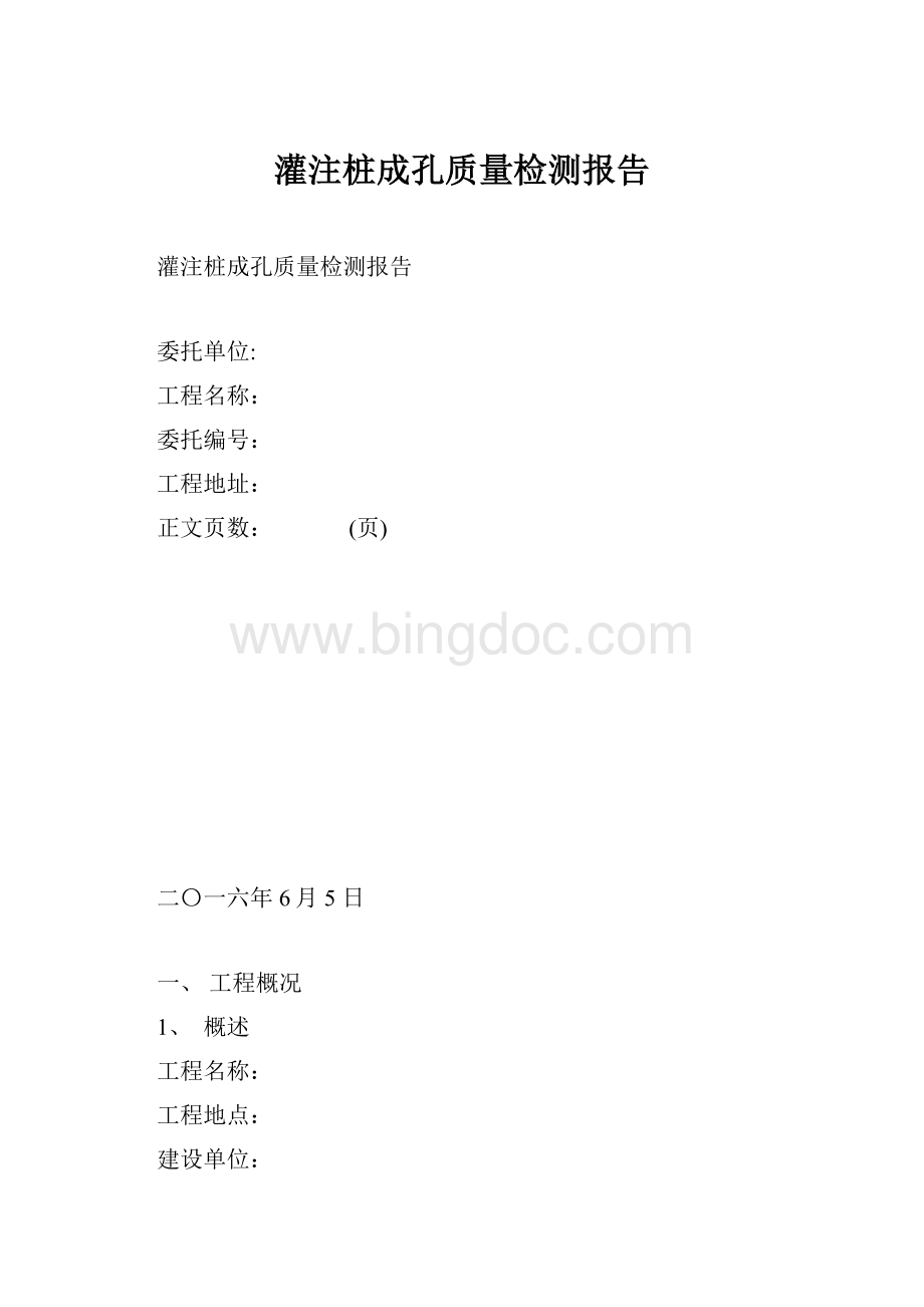 灌注桩成孔质量检测报告.docx