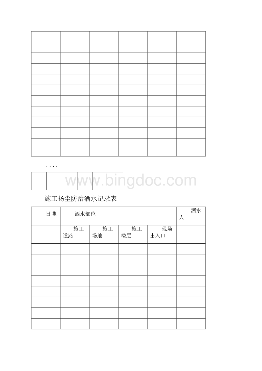 现场施工扬尘防治工作台账及表格.docx_第2页