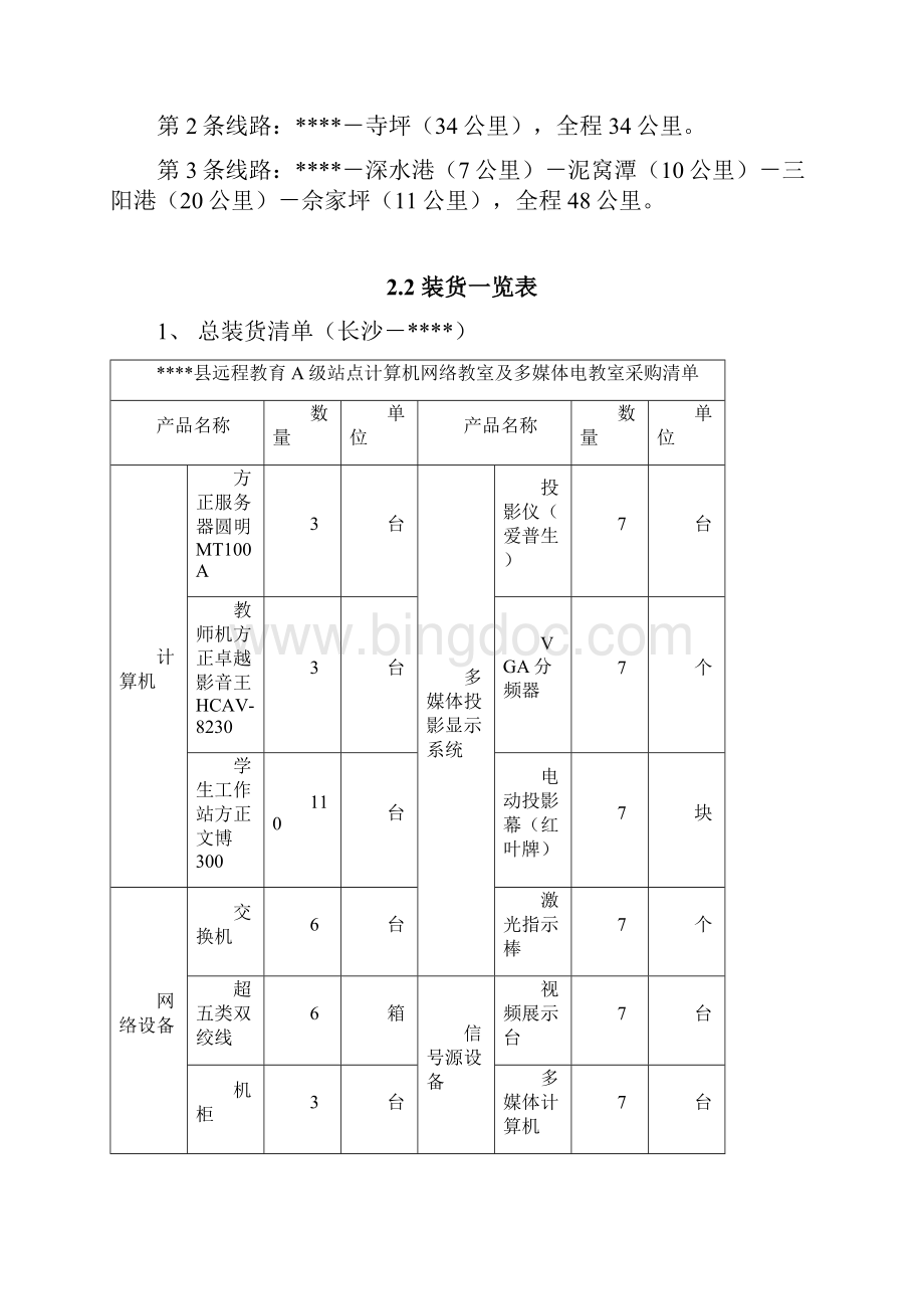 多媒体教室及网络教室工程施工方案.docx_第3页