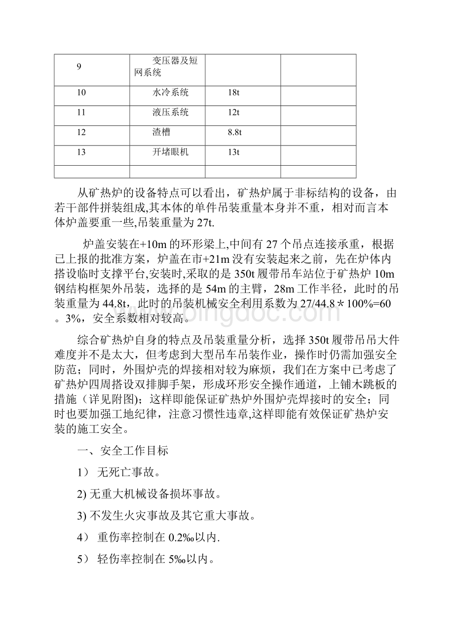 矿热炉安全专项施工方案最新范本模板Word下载.docx_第3页