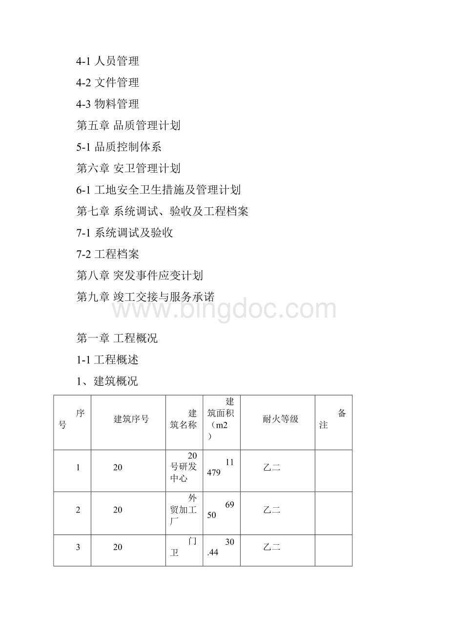 厂房消防施工组织设计电施工方案Word文件下载.docx_第2页