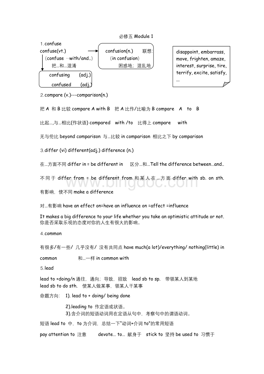 高中英语必修五知识点外研版文档格式.doc_第1页