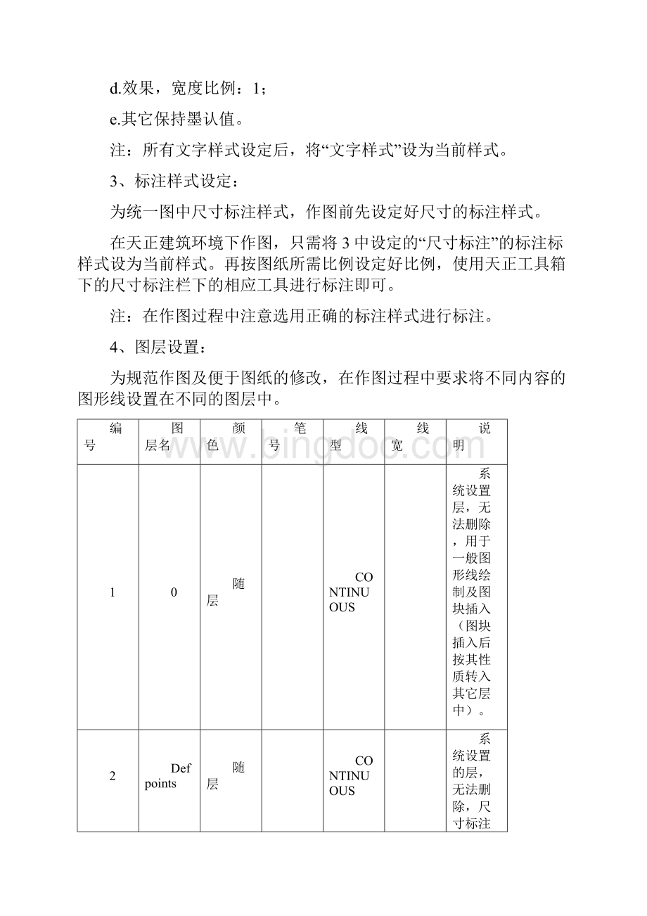 天正cad作图规范设置及图纸要求Word文件下载.docx_第2页