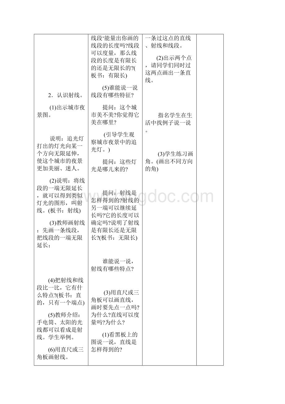 盐城市四年级数学上册第八单元教案Word下载.docx_第2页