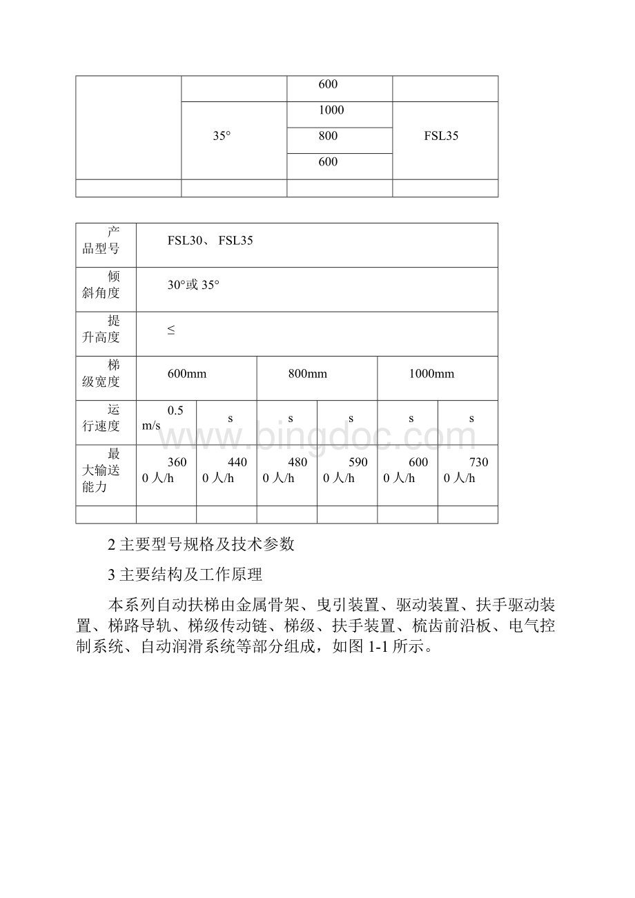 自动扶梯安装调试使用维护说明书Word文档格式.docx_第2页