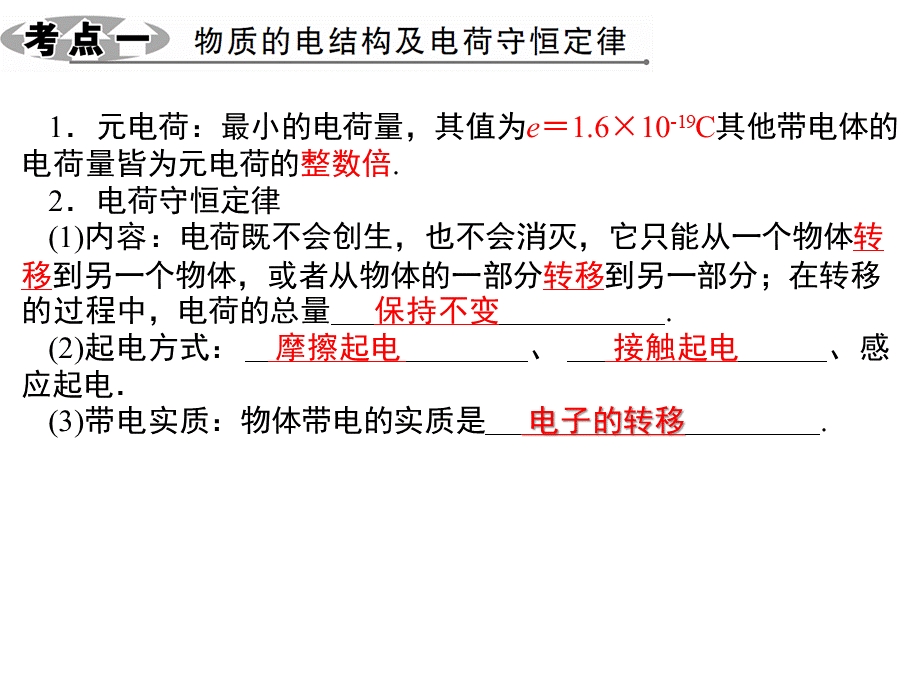 静电场知识点复习+习题PPT资料.ppt_第2页