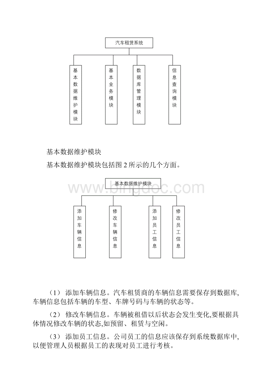 汽车租赁系统的需求分析Word格式.docx_第2页