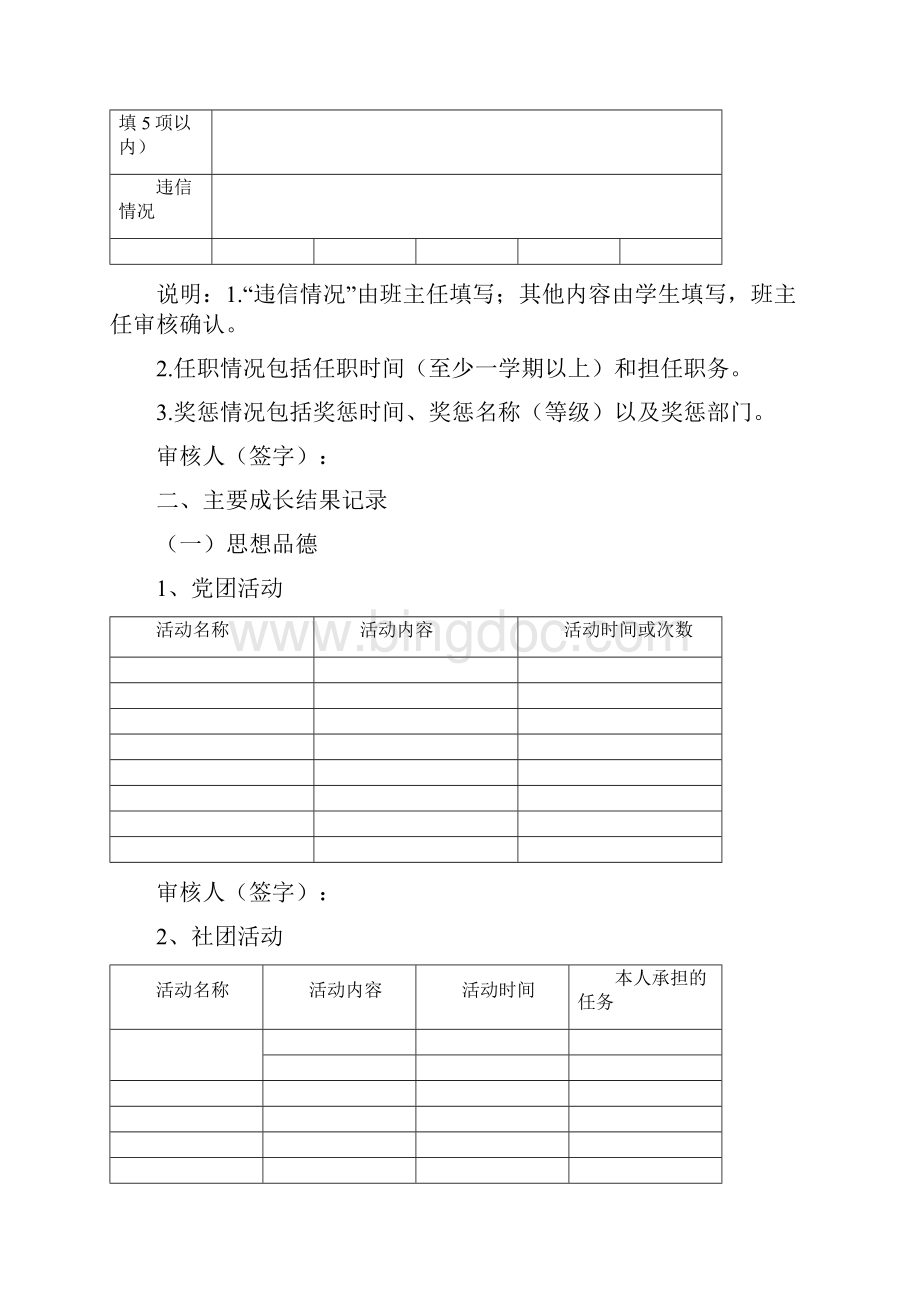 普通高中学生综合素质档案.docx_第3页