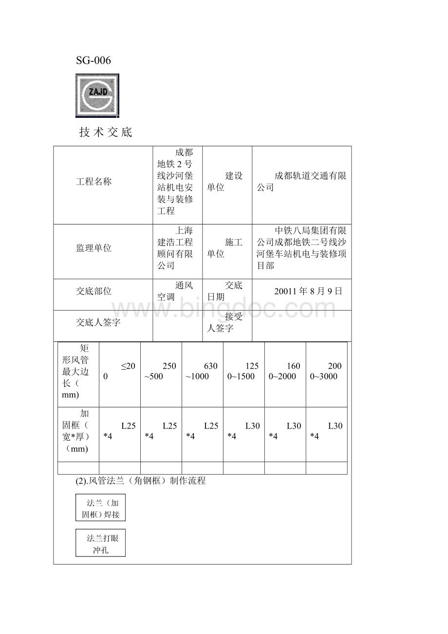 整理技术交底风管与配件制作专项交底.docx_第3页