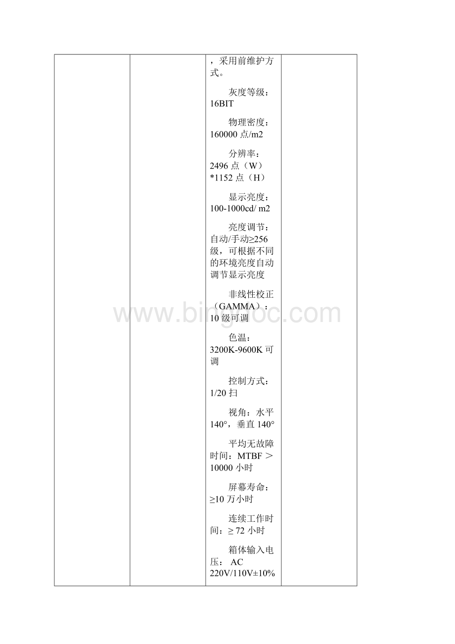 淮北市广播电视台 P5 全彩 LED 屏二次采购项目.docx_第2页