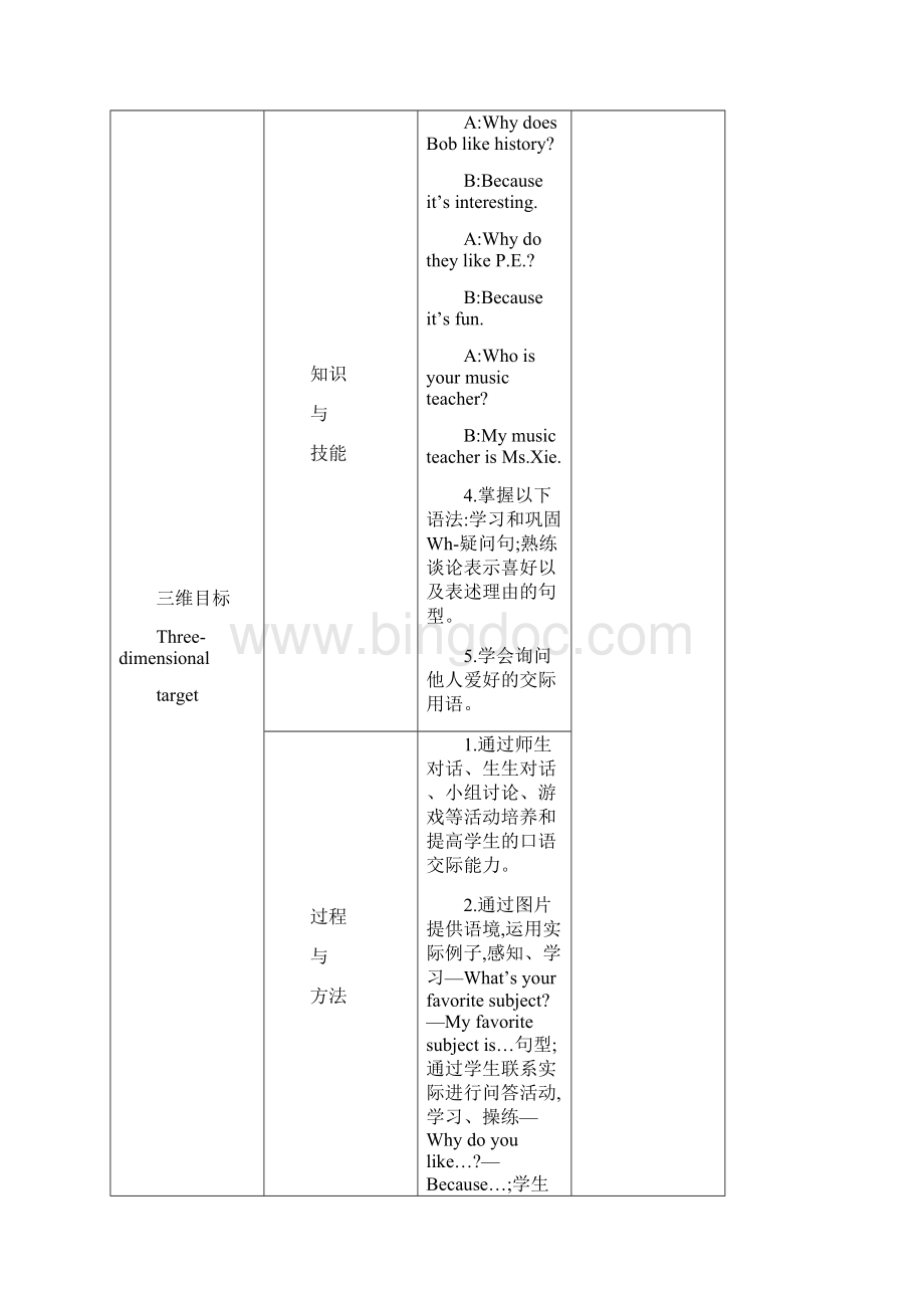 人教版七年级英语上册Unit 9教案.docx_第3页