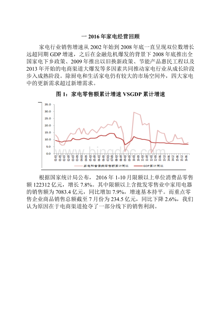 家电行业投资策略分析报告.docx_第2页