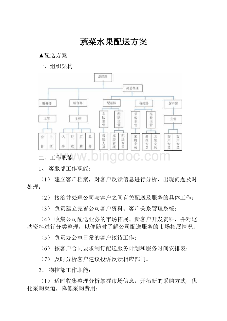 蔬菜水果配送方案.docx