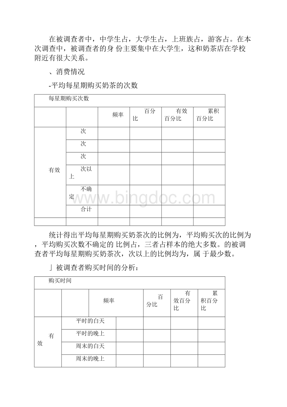 奶茶店的顾客满意度的调研分析报告.docx_第3页