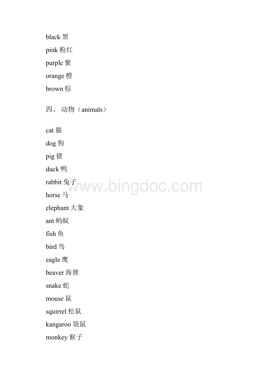 小学英语16年级单词33种分类大全.docx_第3页