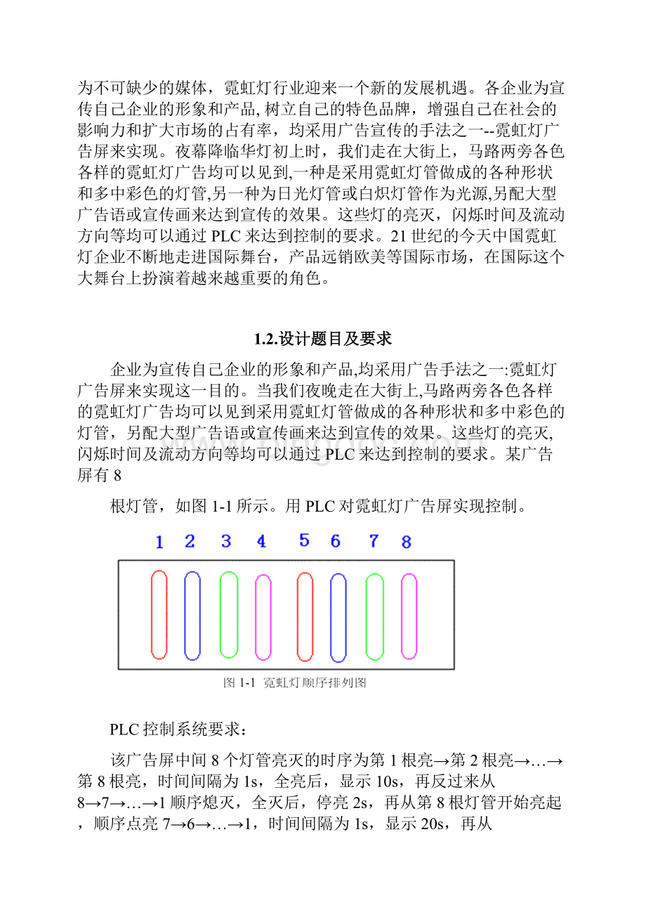 霓虹灯广告屏控制器的设计.docx_第3页