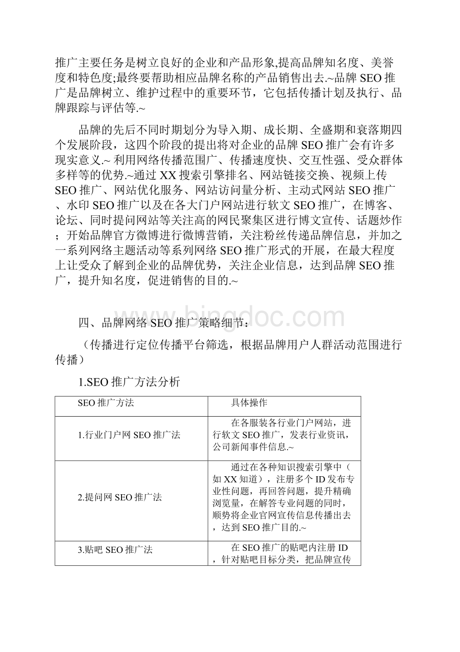 定稿卡斯文男士内衣服饰品牌网络SEO推广工作计划方案.docx_第2页