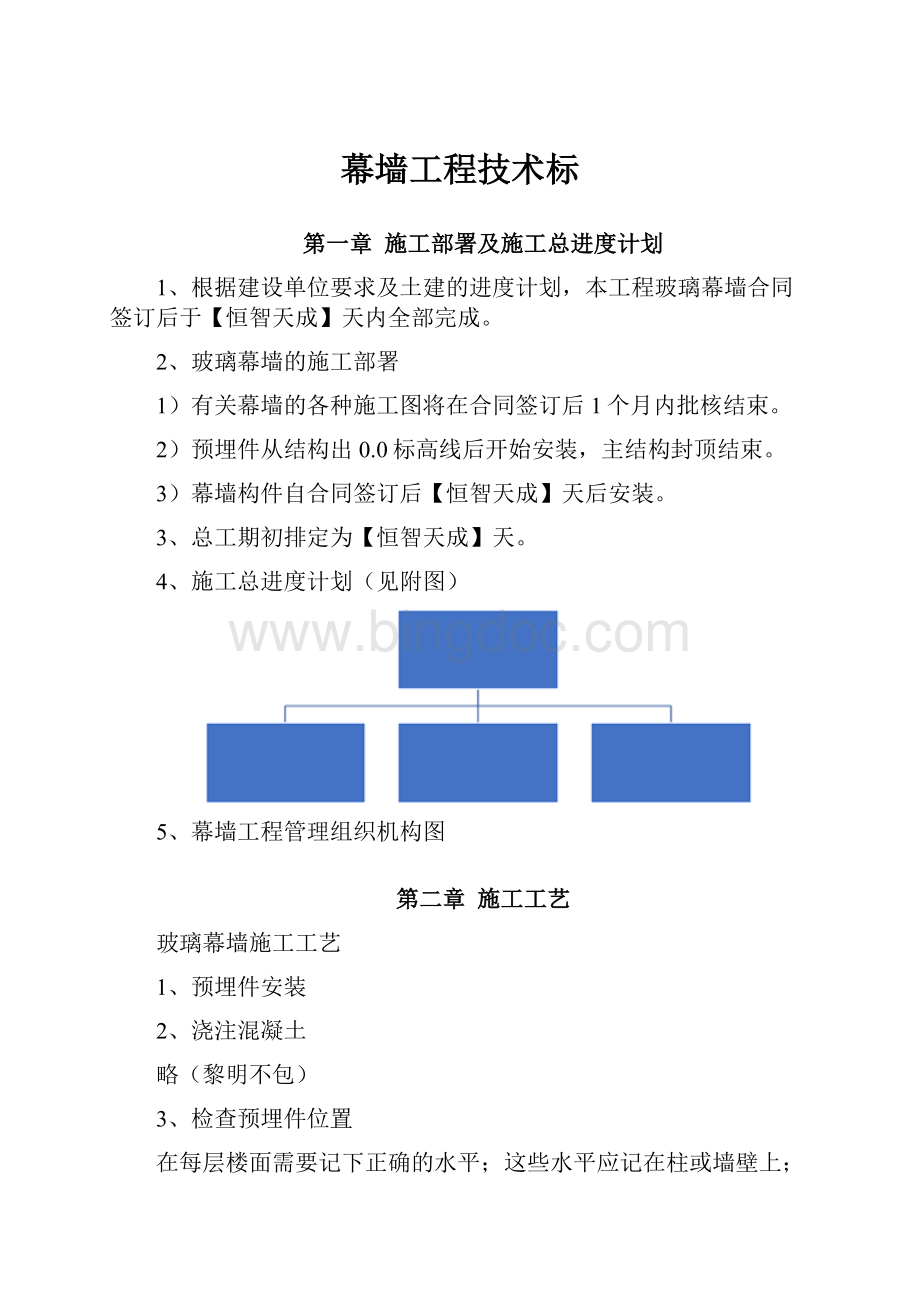 幕墙工程技术标.docx_第1页