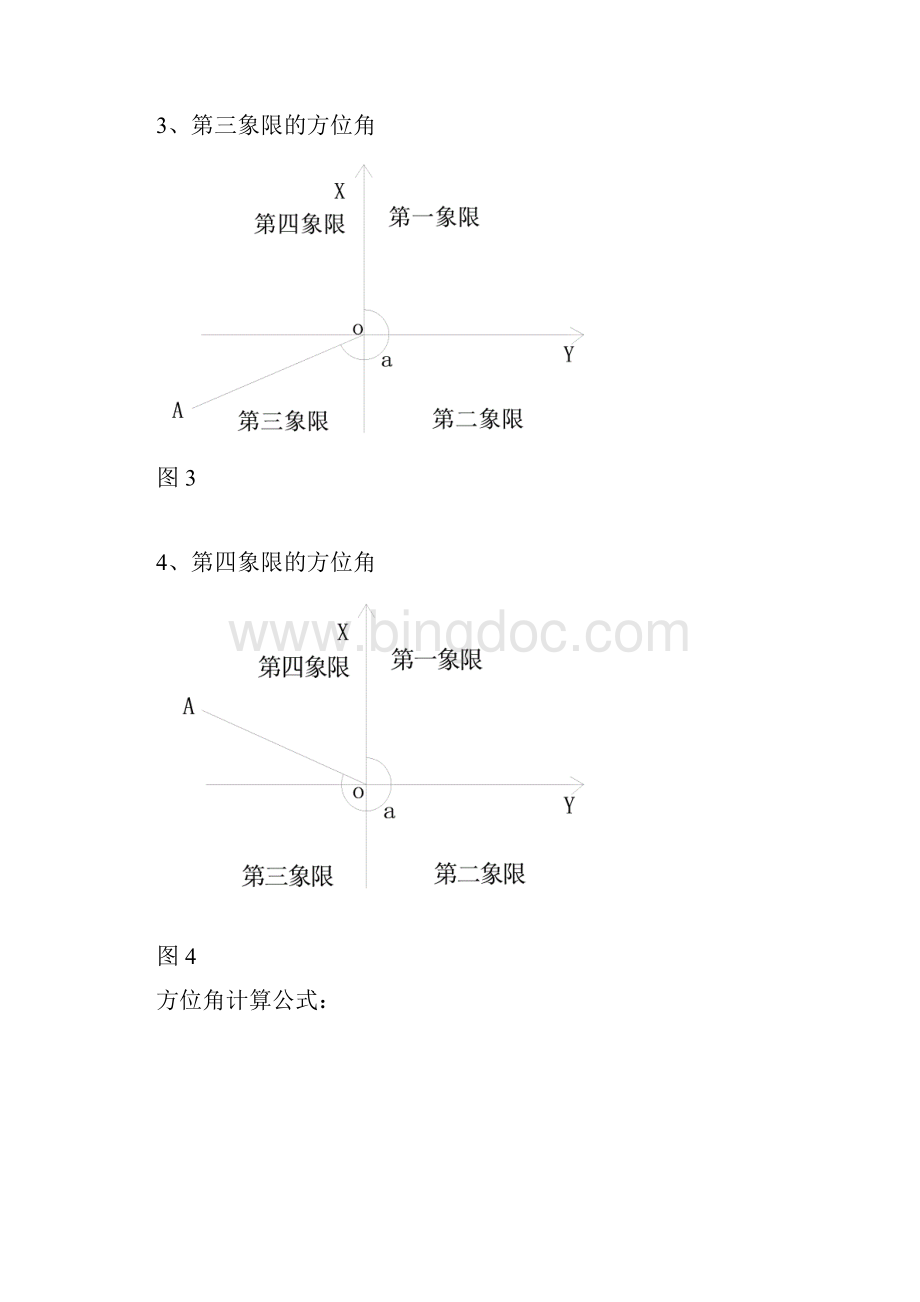 坐标正算反算公式讲解.docx_第2页