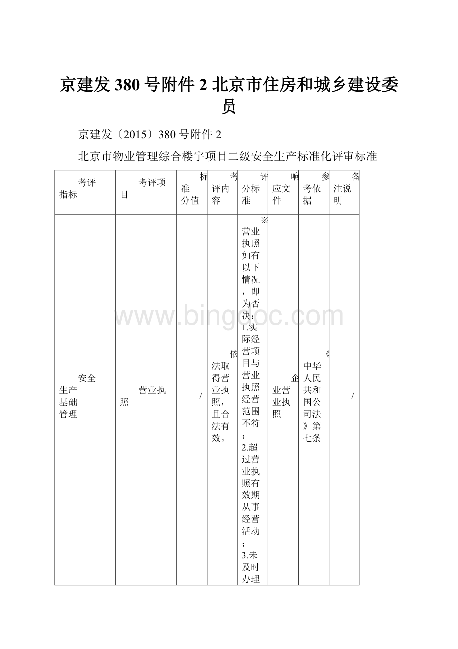 京建发380号附件2北京市住房和城乡建设委员.docx_第1页