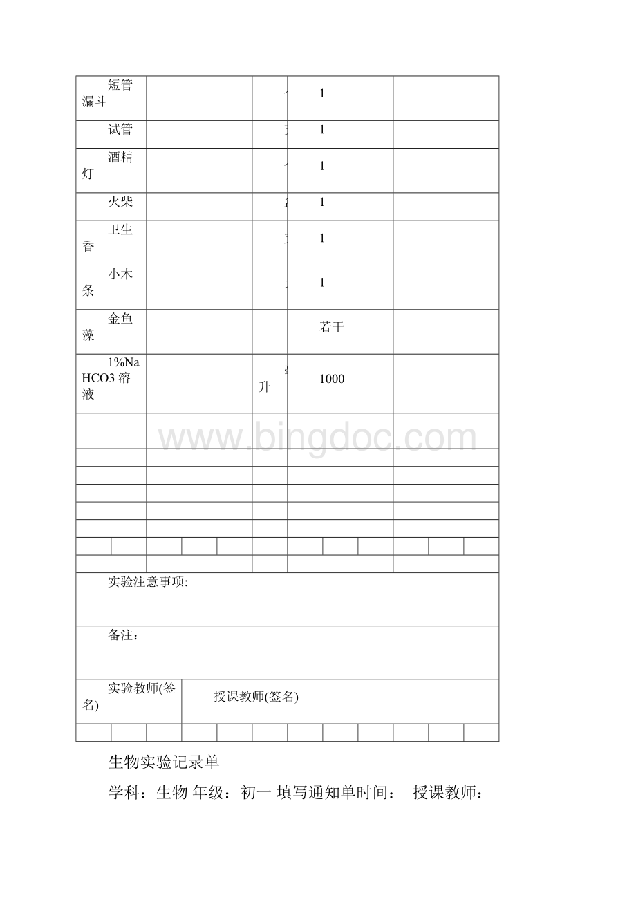 生物实验记录单.docx_第3页