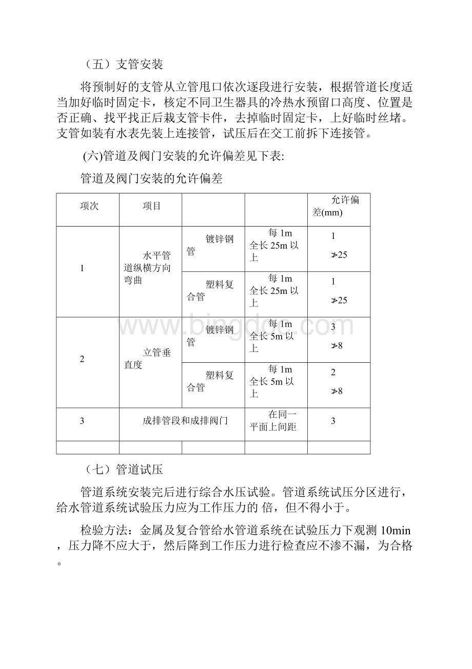 室内 外 给排水工程施工工艺.docx_第3页