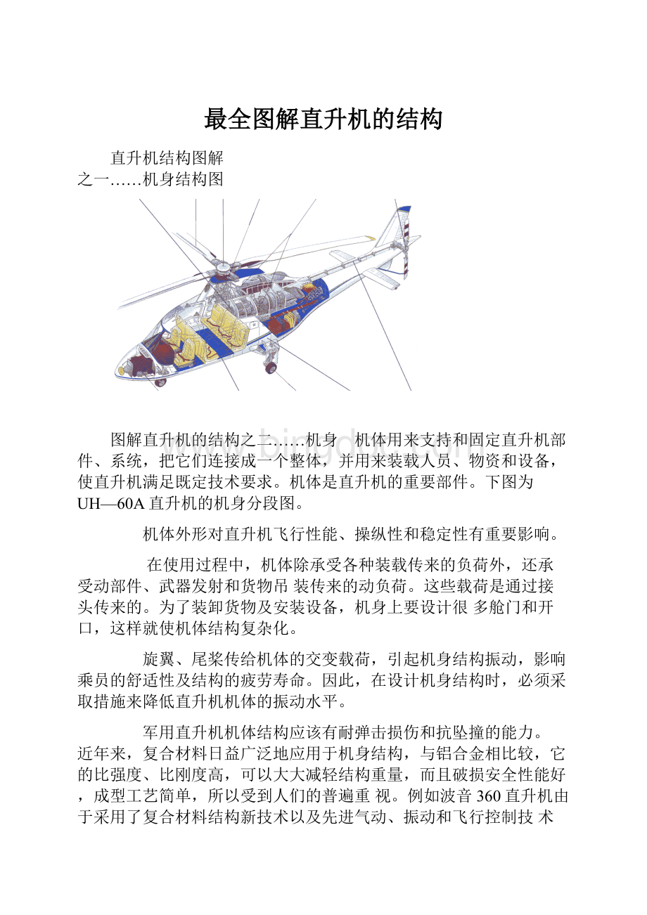 最全图解直升机的结构.docx_第1页