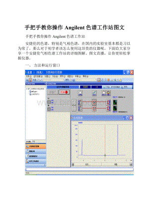 手把手教你操作Angilent色谱工作站图文.docx