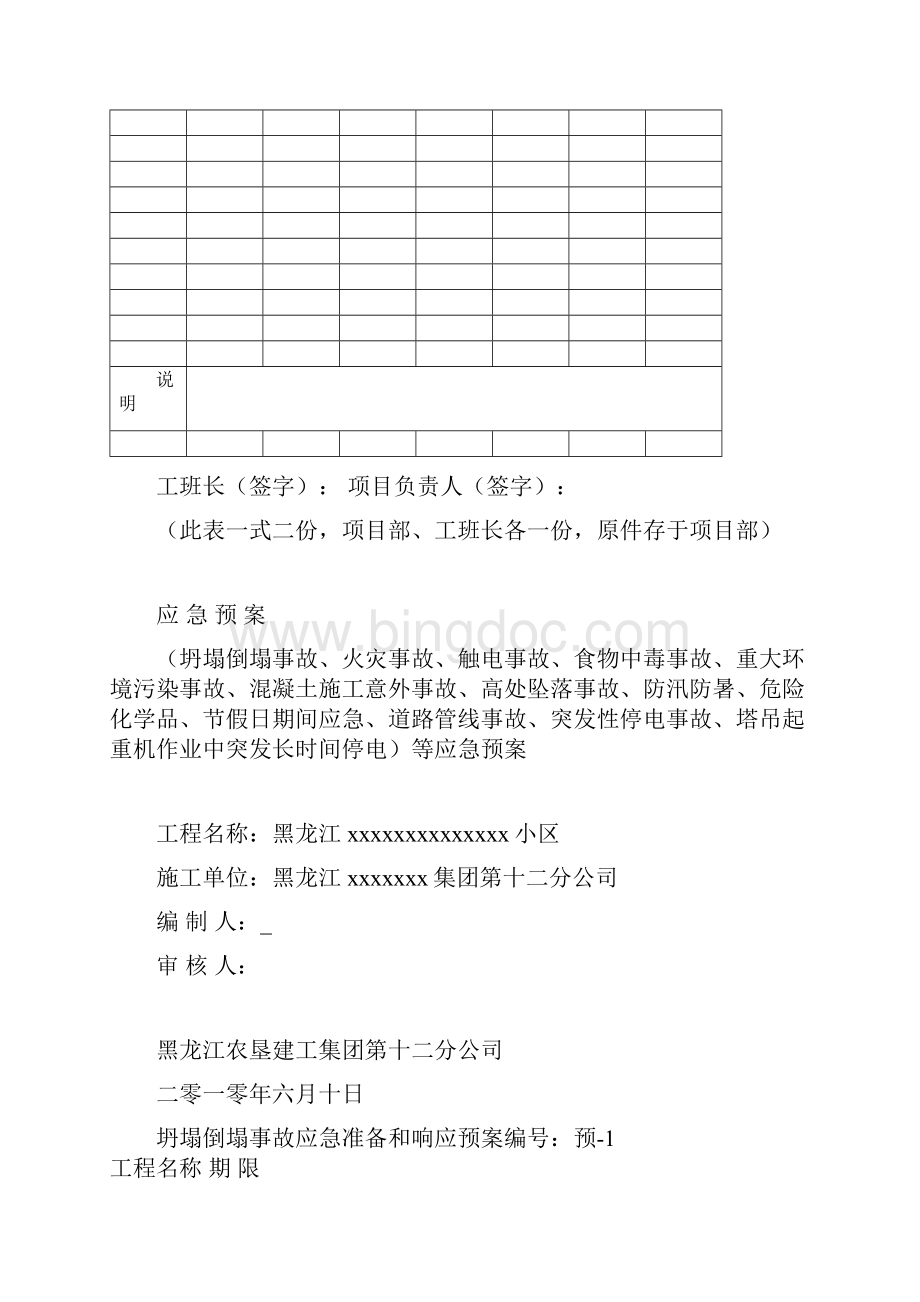建筑工地民工记工考勤表全集文档.docx_第2页