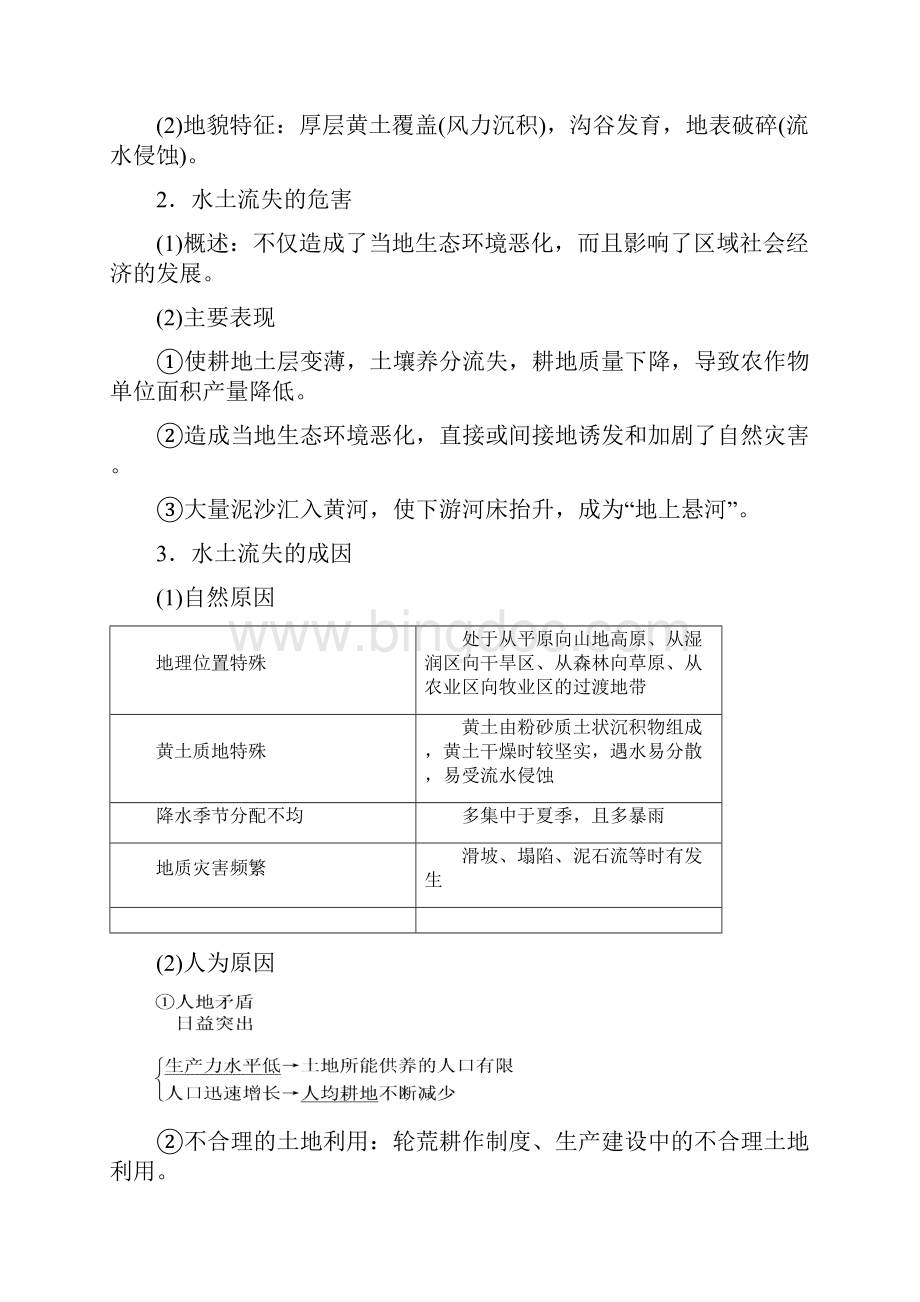 高考地理总复习第11单元 第1节 区域水土流失及其治理以黄土高原为例.docx_第2页