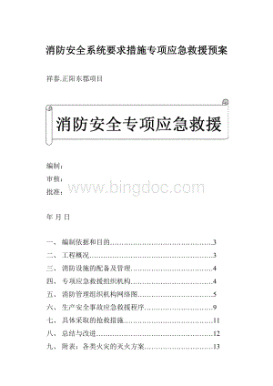 消防安全系统要求措施专项应急救援预案.docx