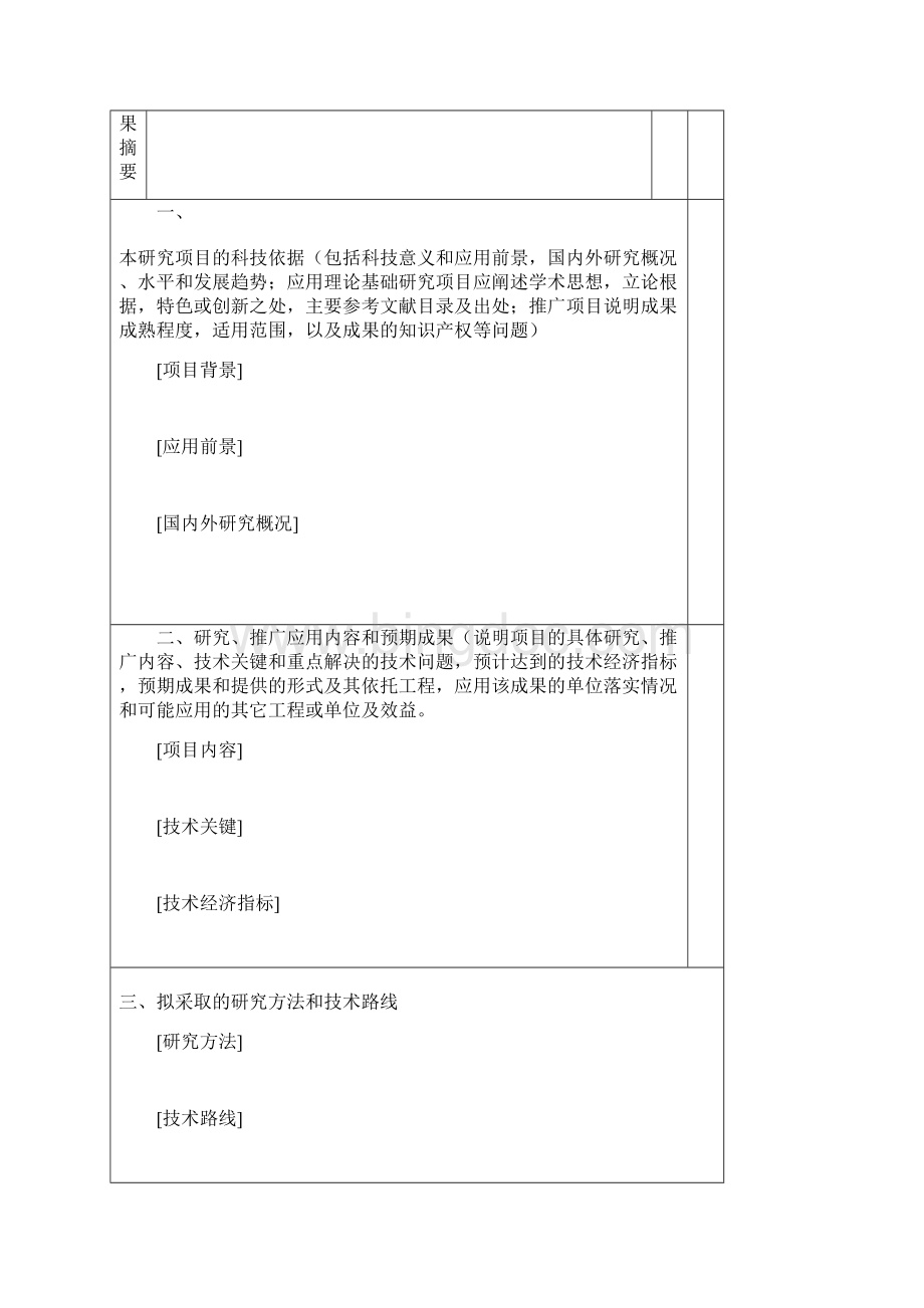 科技项目申请书科技项目可行性研究报告模板.docx_第3页