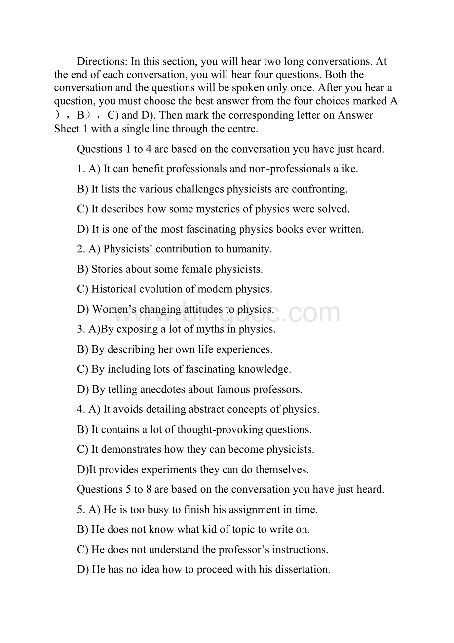 英语六级听力试题答案原文.docx_第2页