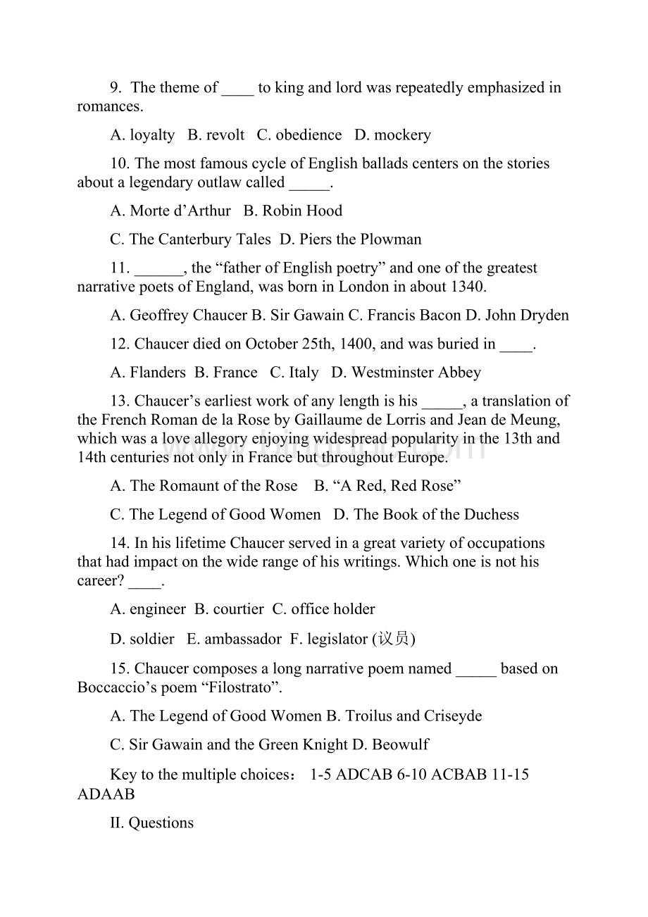 英国文学史习题全集40含答案41.docx_第2页