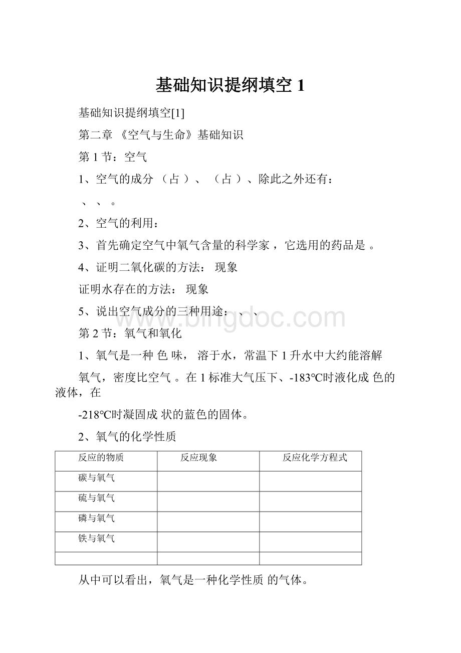 基础知识提纲填空1.docx