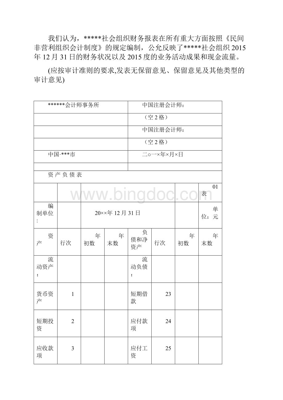 社会团体年度财务审计报告.docx_第2页