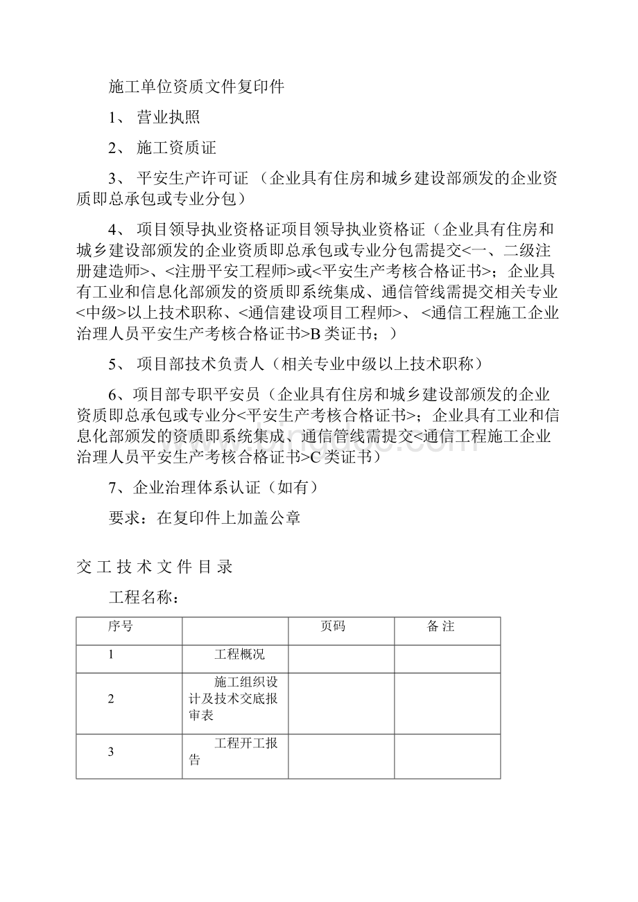 通信管道工程完工资料课件.docx_第2页