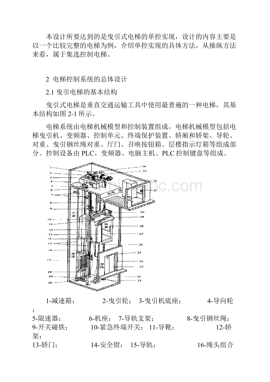 曳引式电梯单控系统.docx_第2页