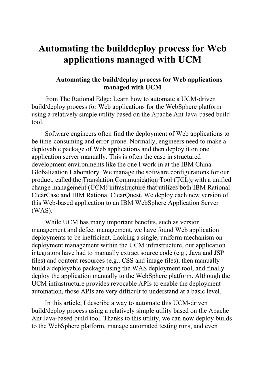 Automating the builddeploy process for Web applications managed with UCM.docx