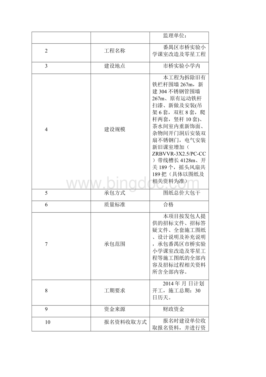 番禺区桥小学课室改造及零星工程.docx_第2页