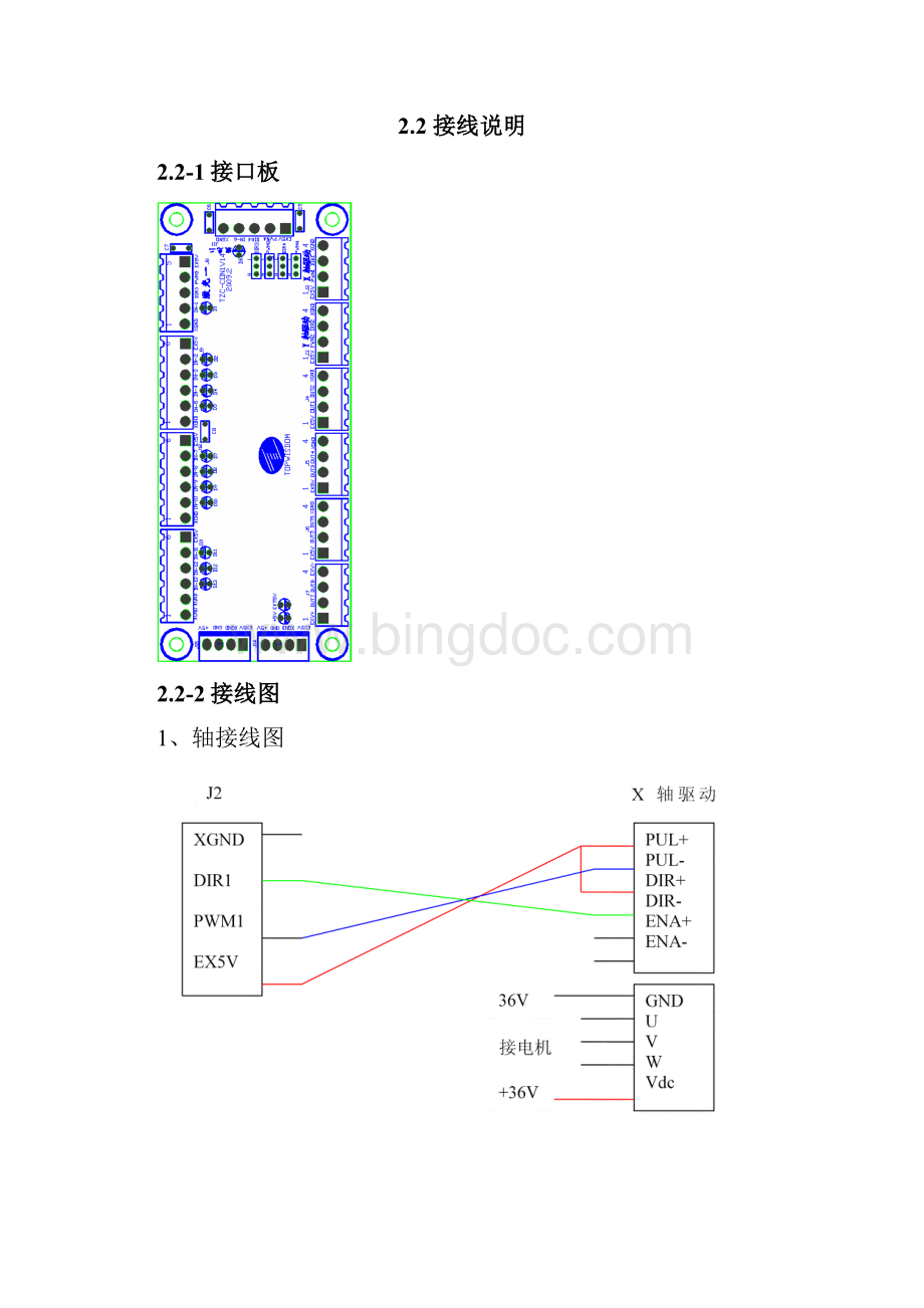 激光雕刻切割控制系统TL301接线.docx_第3页