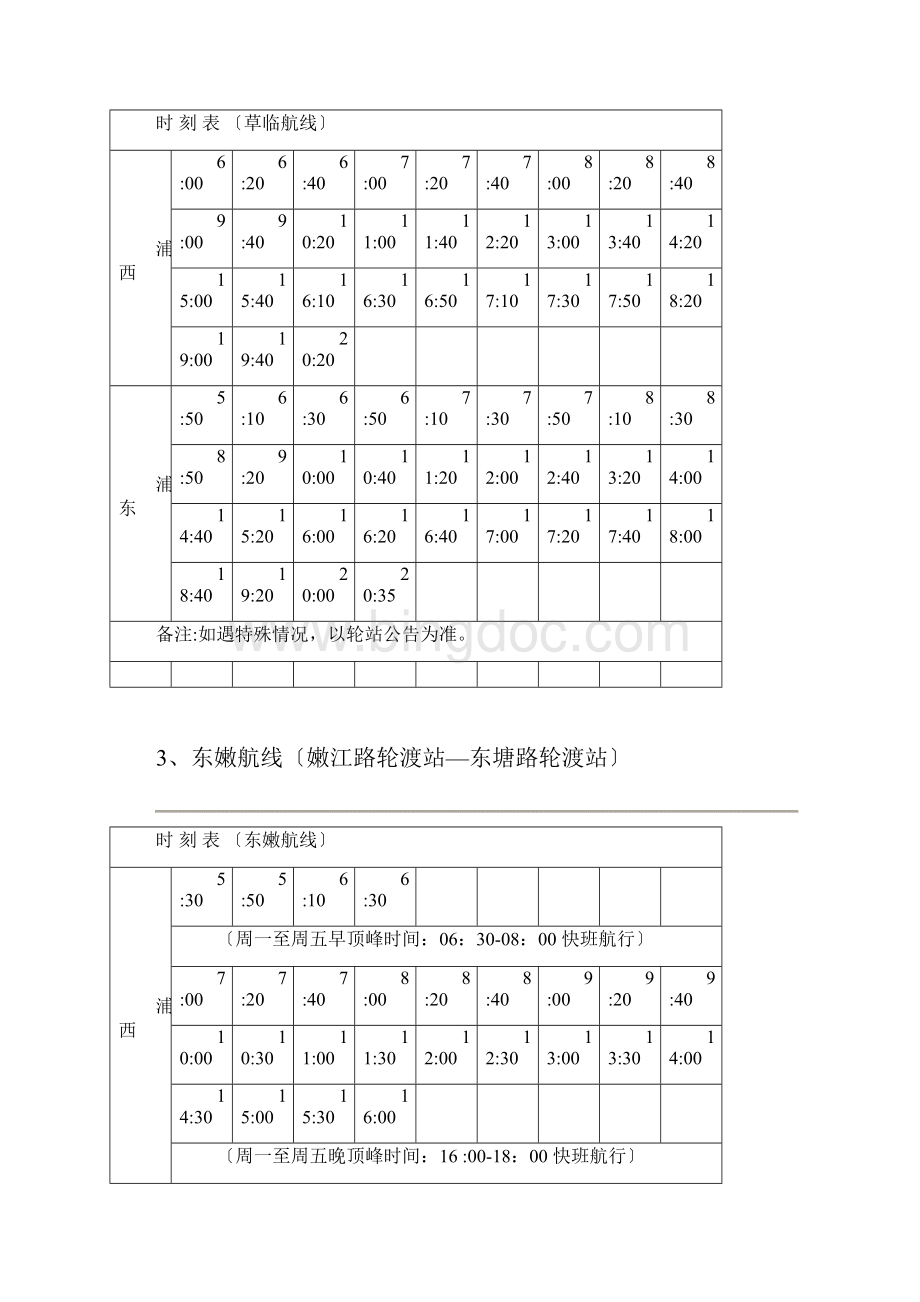 上海全部轮渡时刻表汇总.docx_第2页