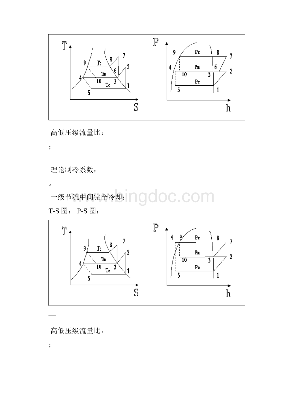 双级压缩制冷装置中间压力和压力的确定.docx_第3页