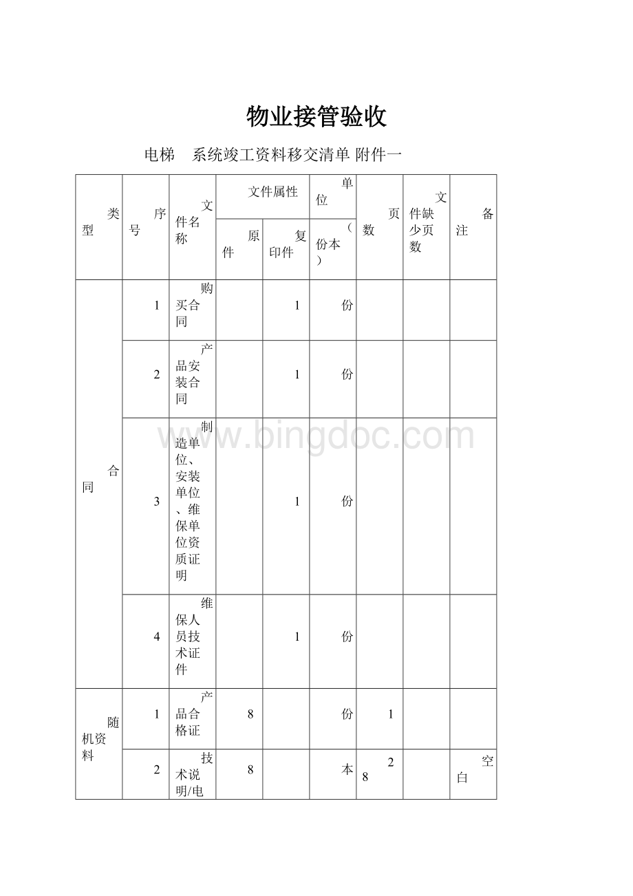 物业接管验收.docx