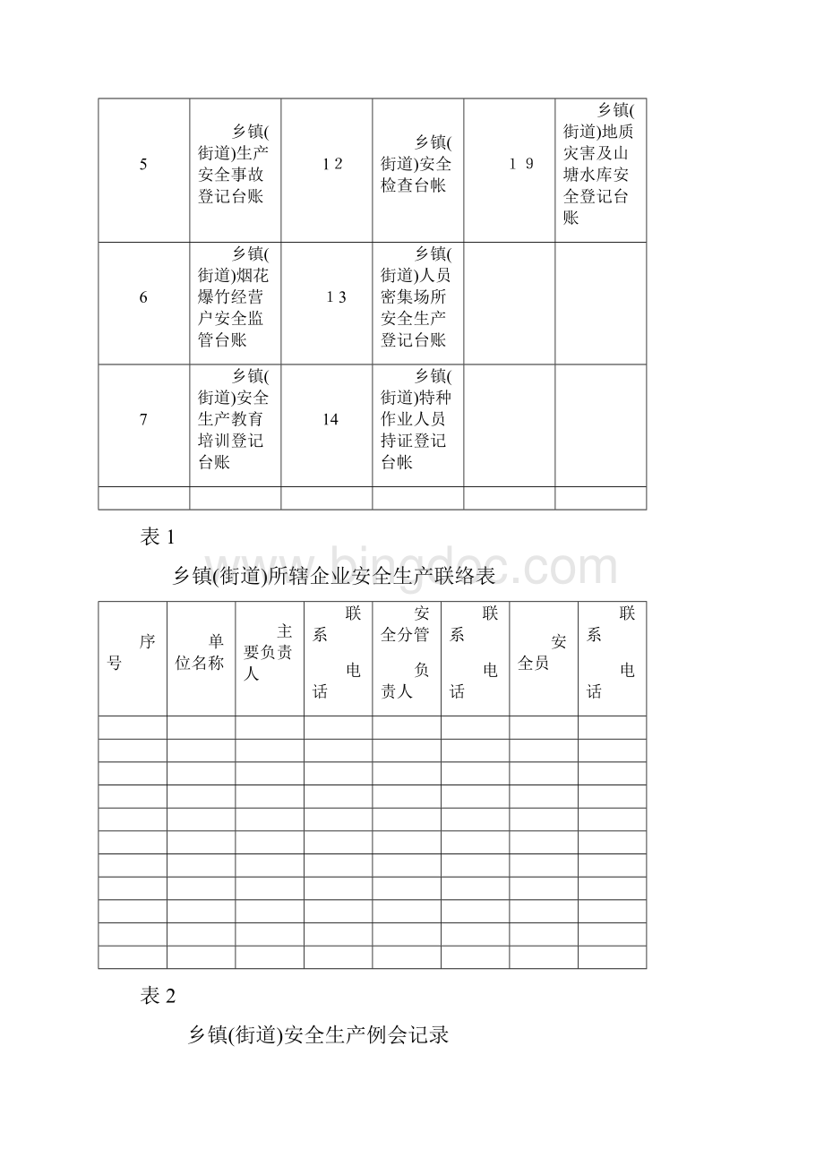 乡镇街道安全生产管理台帐.docx_第2页