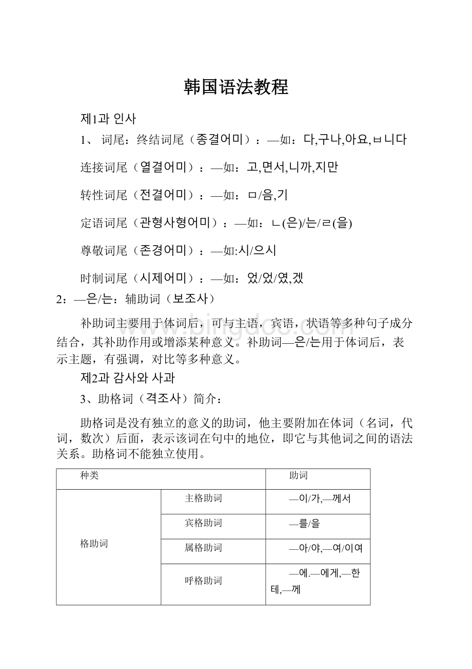 韩国语法教程.docx_第1页