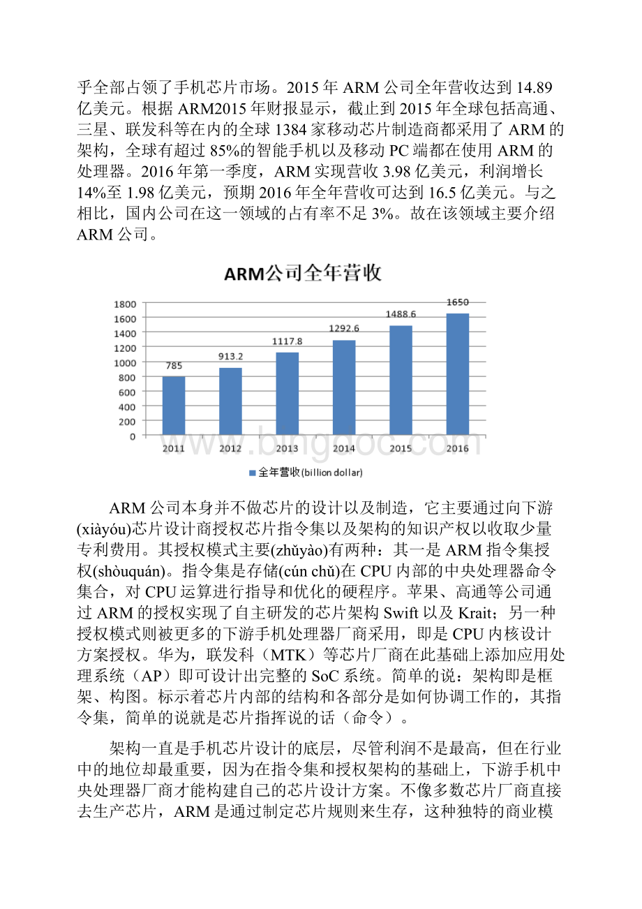 手机芯片行业研究报告共17页.docx_第3页