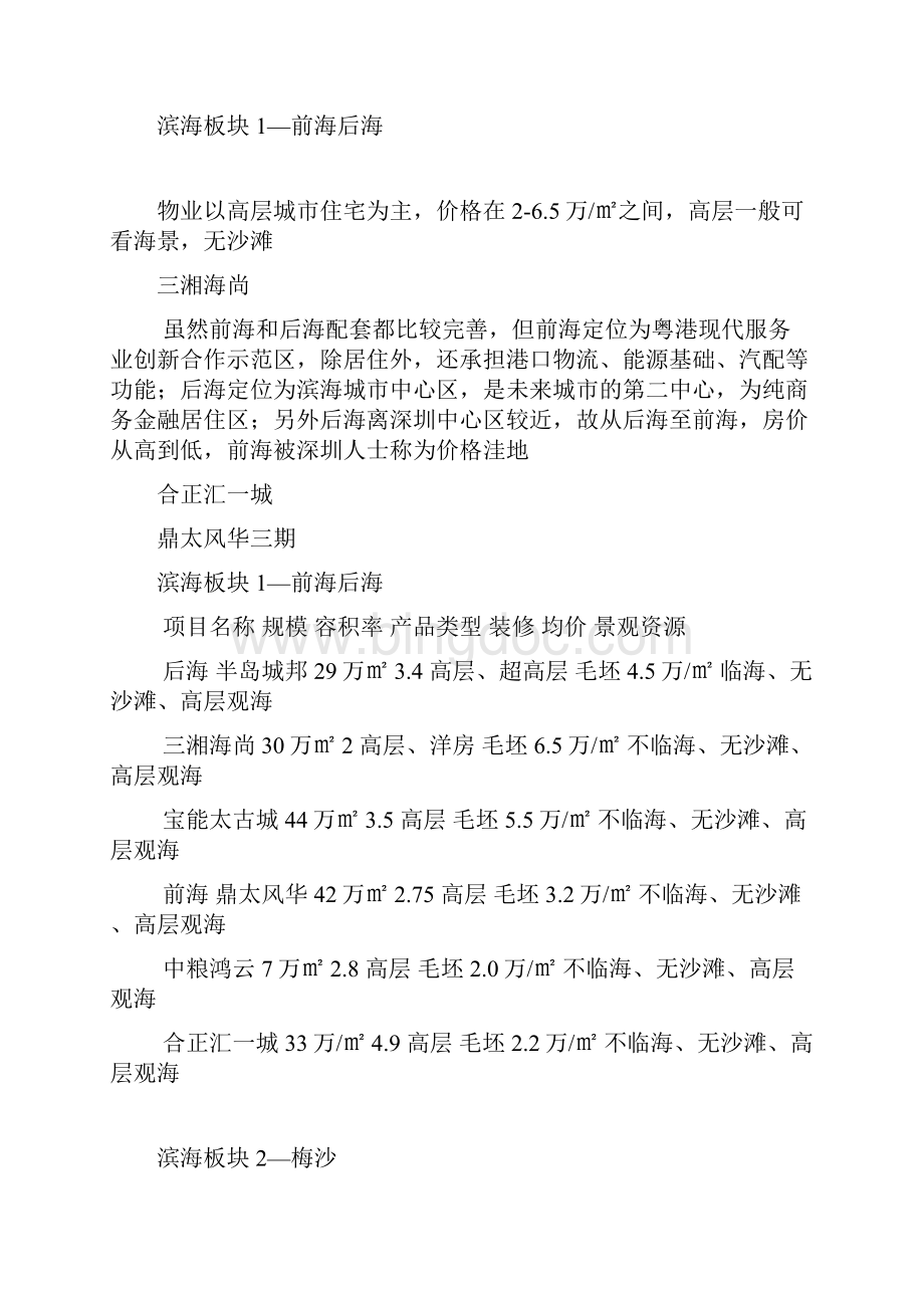 广东惠州惠东县巽寮湾市场分析报告.docx_第3页